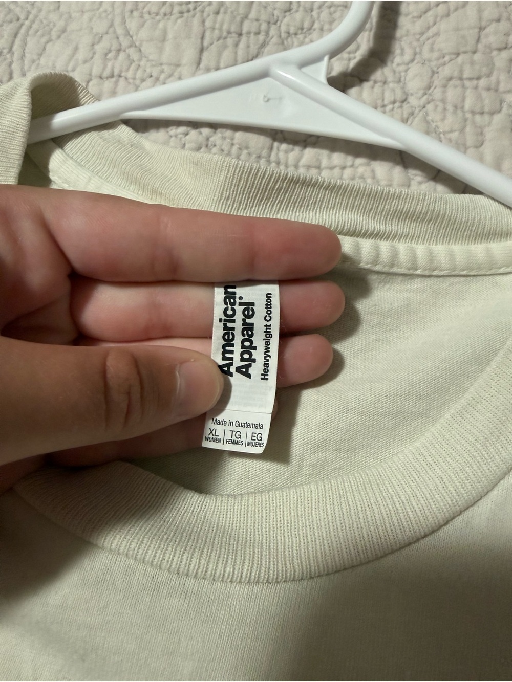 American Apparel women’s boxy cropped graphic tee - Picture 4 of 5